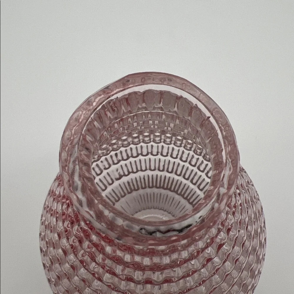 Xouvy Jane Modern Amethyst Glass Vase Ornaments Living Room Flower Home